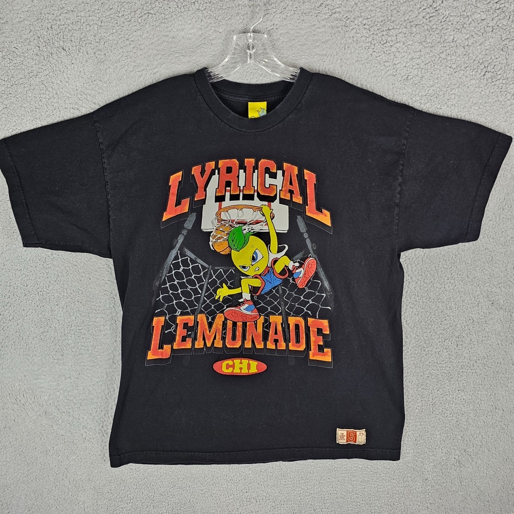 Lyrical Lemonade Chi Series T-Shirt Mens 2X Black The Lemon Man Series 5 Graphic
